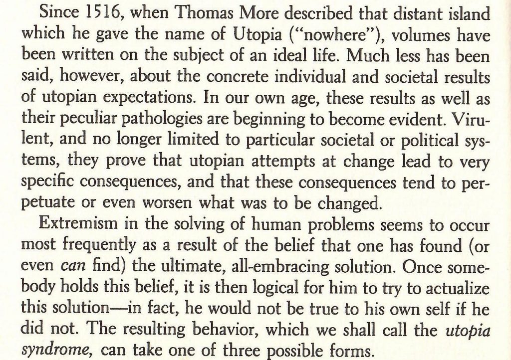 Scan of text from CHANGE: Principles of Problem Formation and Problem Resolution by Paul Watzlawick, John Weakland and Richard Fisch